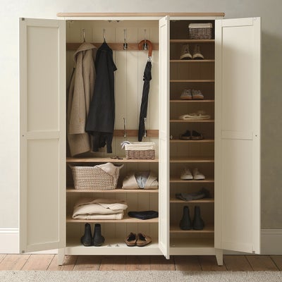 3 Door Hallway Cupboard