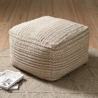 Logonia Natural Pouffe