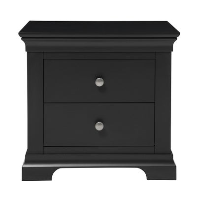 Large 2 Drawer Bedside Table