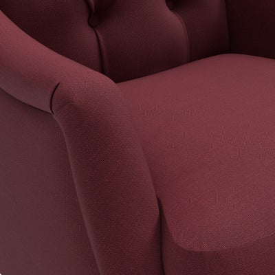 Armchair - Rosehip - House linen mix