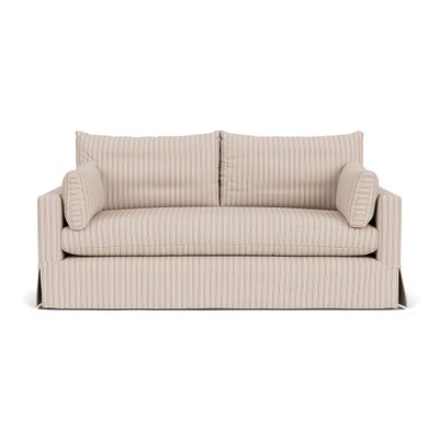 3 Seater Sofa - Flax - Kingham Stripe
