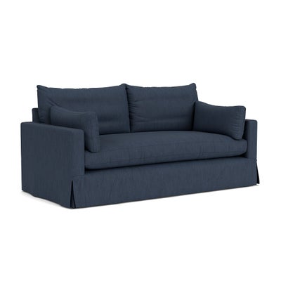 3 Seater - Indigo - Luxury Italian Linen