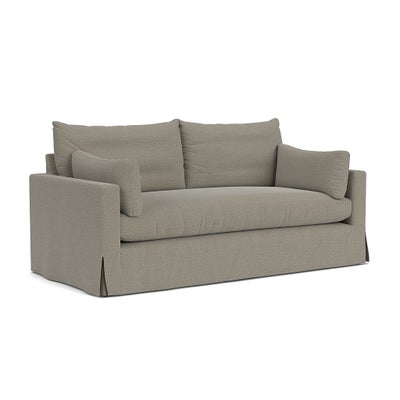 3 Seater Sofa - Flax - Rustic Weave
