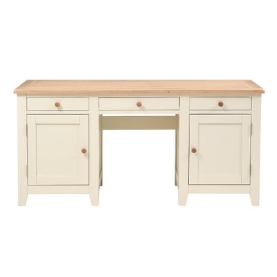 Double Pedestal Desk
