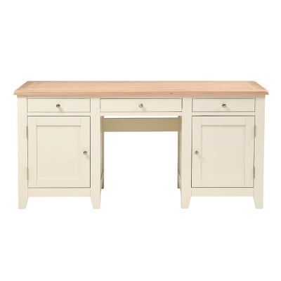 Double Pedestal Desk