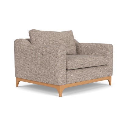 Love Seat - Natural Mix - Textured Weave