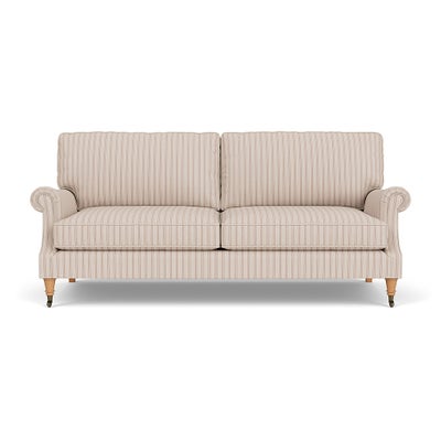 4 Seater - Flax - Kingham Stripe