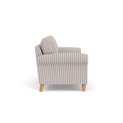 3 Seater - Indigo - Kingham Stripe
