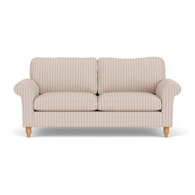 3 Seater - Flax - Kingham Stripe