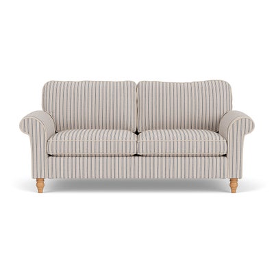 3 Seater - Indigo - Kingham Stripe