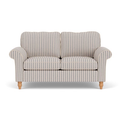 Large 2 Seater - Indigo - Kingham Stripe