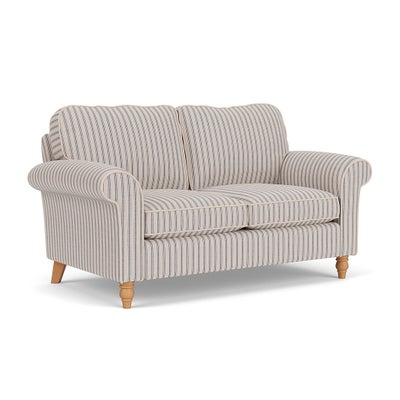 Large 2 Seater - Indigo - Kingham Stripe