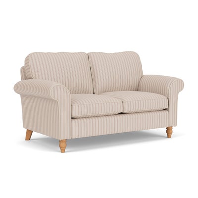 Large 2 Seater - Flax - Kingham Stripe