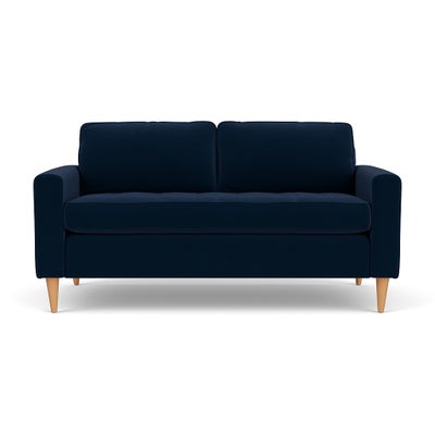 Large 2 Seater - Deep blue - Matt Velvet