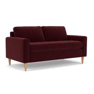 Large 2 Seater - Dark Rosehip - Matt Velvet