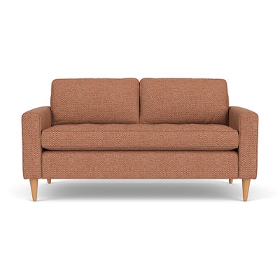 Large 2 Seater - Brick - Herringbone Weave