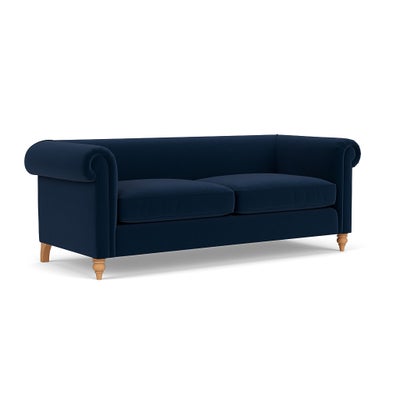 4 Seater - Deep blue - Matt Velvet