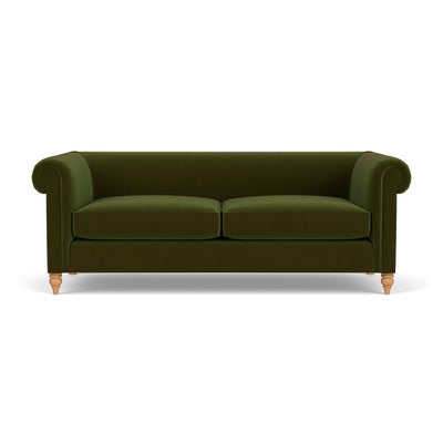 4 Seater - Forest Green - Matt Velvet