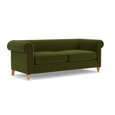 4 Seater - Forest Green - Matt Velvet