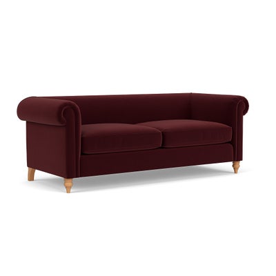 4 Seater - Dark Rosehip - Matt Velvet