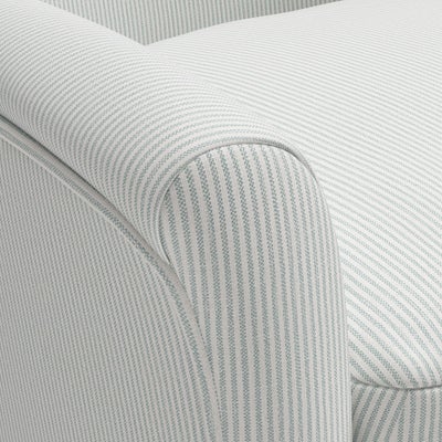 Armchair - Duck Egg - Broadway Stripe