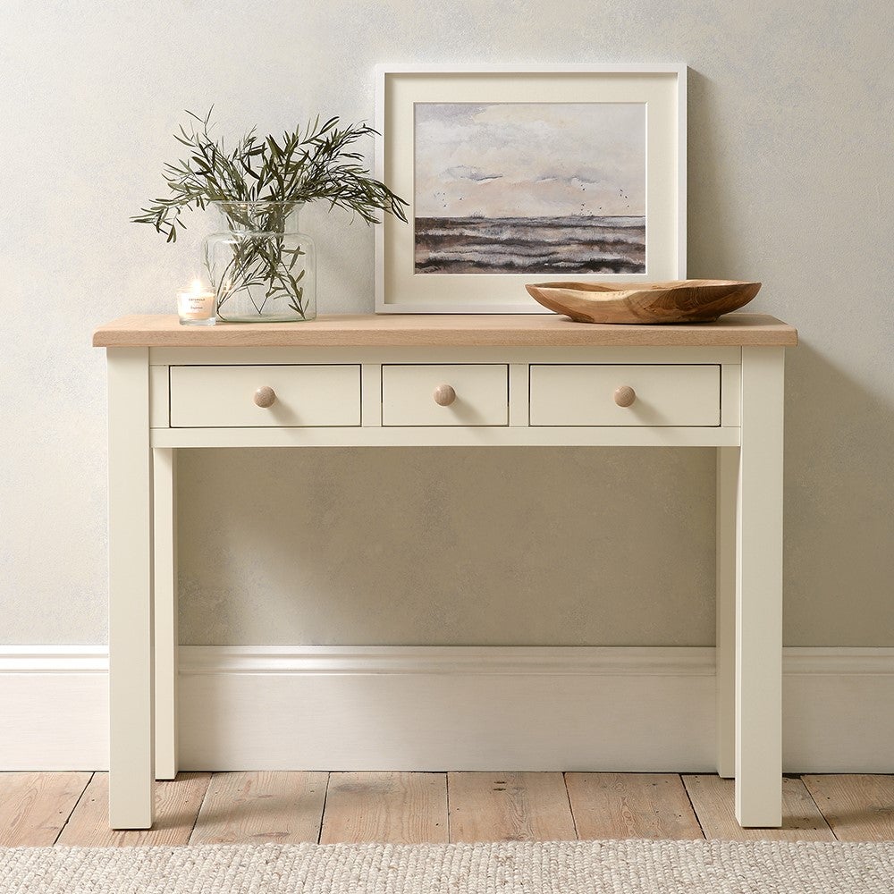 cream colour dressing table Chester Classic Console Vanity desk Trouser Waist Size:36 Sample Cocktail Dress for 2025-bastille-day-sale Whether youre applying makeup
