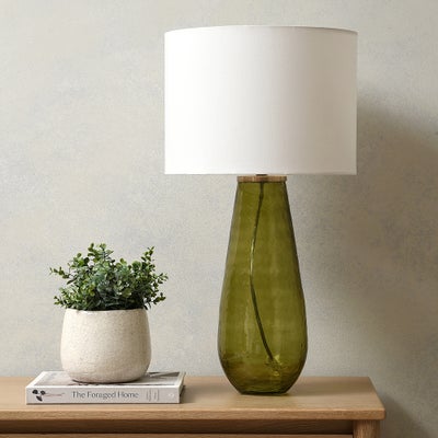 Hector Glass Large Lamp Forest