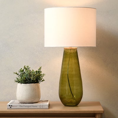 Hector Glass Large Lamp Forest