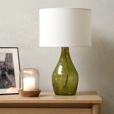 Hector Glass Small Lamp Forest