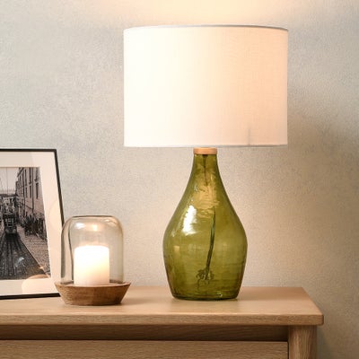 Hector Glass Small Lamp Forest