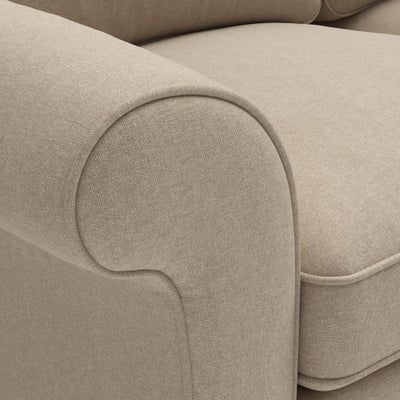 Sofa Bed Large 2 Seater - Natural - House Linen Mix