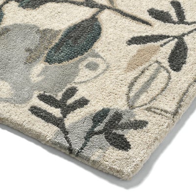Onyx Leaf Trail Rug