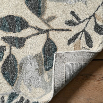 Onyx Leaf Trail Rug