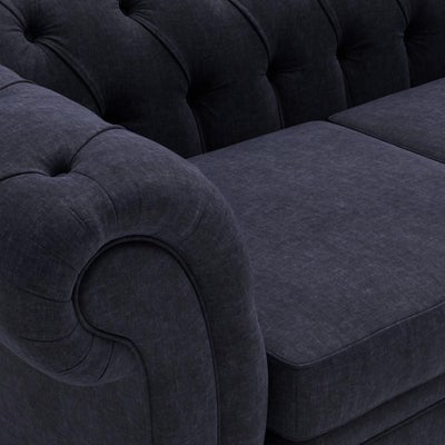 Large 2 Seater - Ink - Eco Chenille